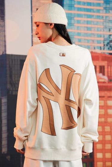 Minhshop vn ÁO SWEATER MLB Basic Mega Logo Overfit Sweatshirts NEW