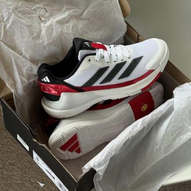 Giày Adidas Crazyquick Padel ‘'White Lucid Red'’ [IE3924] - Image 1