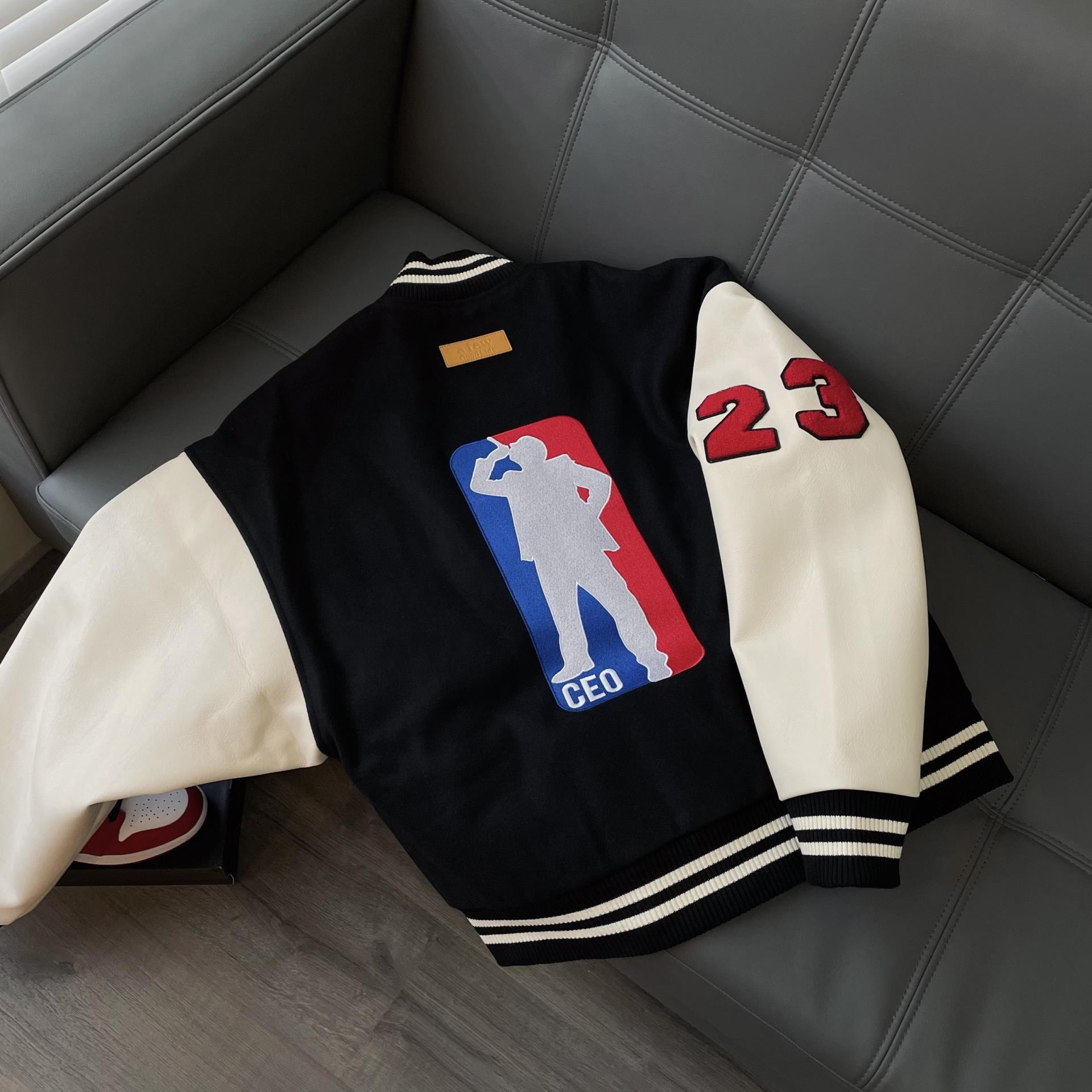 Minhshop.vn - Áo Varsity Jacket A Few Good Kids Black/Cream [ O ]