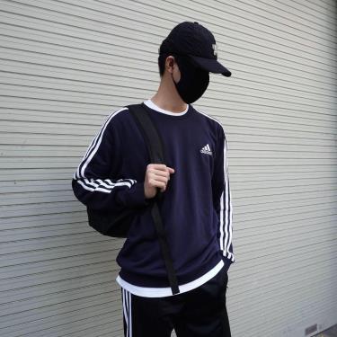 Hàng Chính Hãng Áo Sweater Adidas Navy 2021** [GK9079]