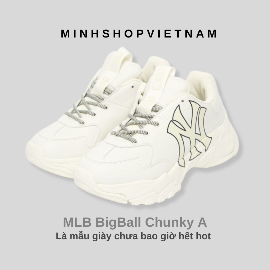 Giày MLB Chunky High New York Yankees Giảm giá 20% - H&S Sneaker