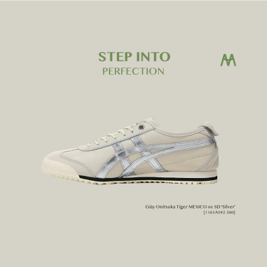 Giày Onitsuka Tiger MEXICO 66 SD ‘Silver’ [1183A592 200]