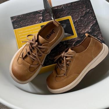 Giày Jeep Loafers Casual Leather Shoes ''Brown'' [P651W13142] - Image 1