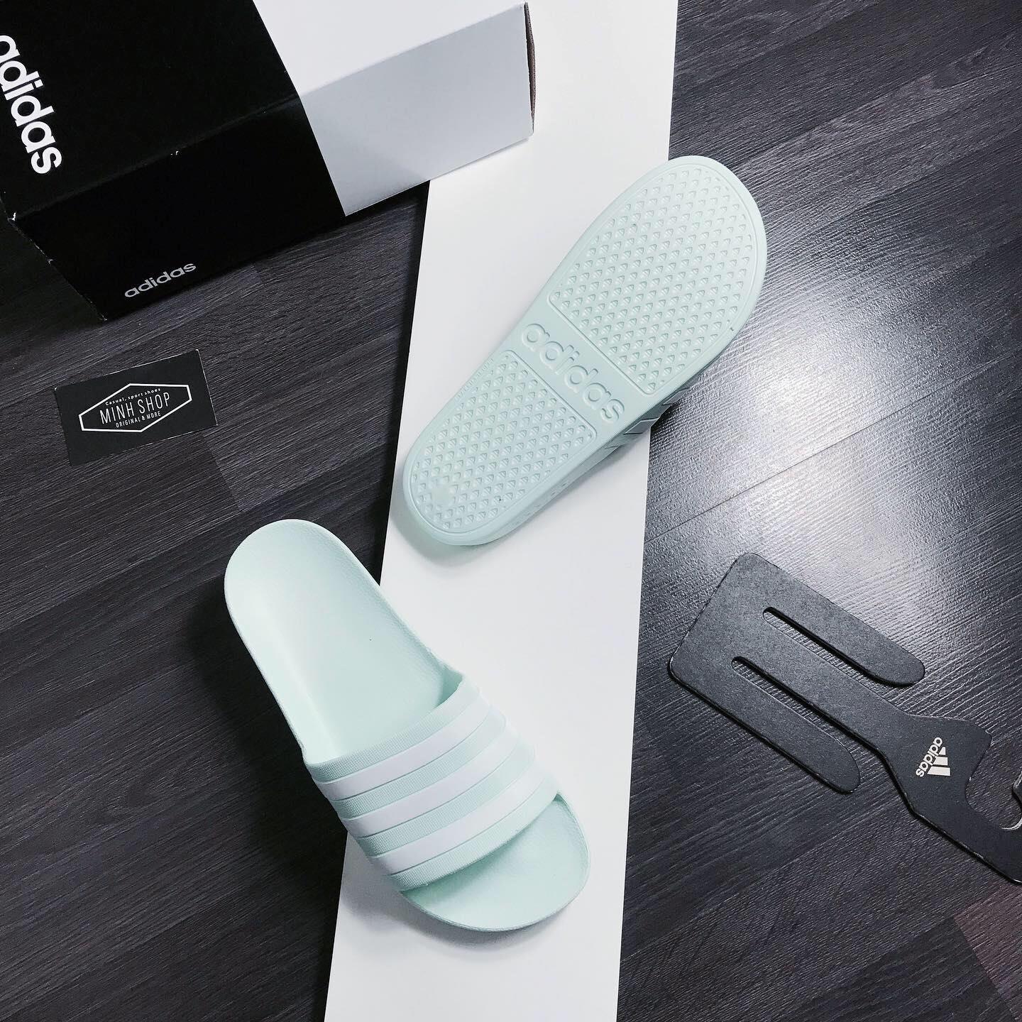 adidas ice mint slides