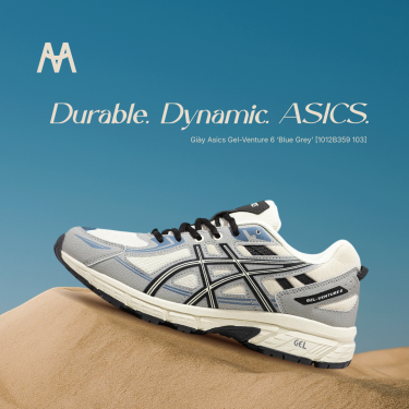 Giày Asics Gel-Venture 6 ‘Blue Grey’ [1012B359 103] Trail Running - Image 1