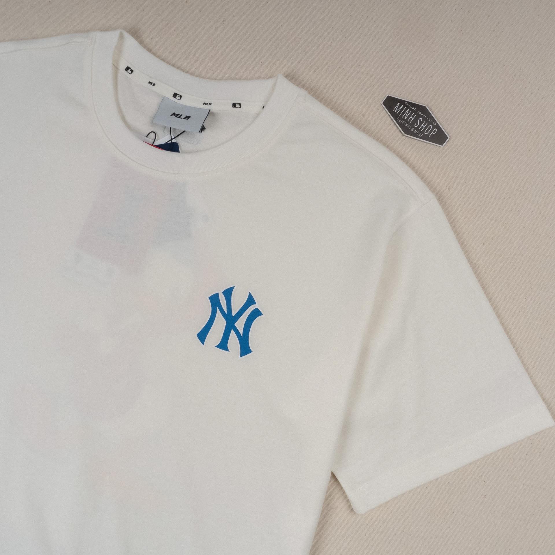 MLB NY big logo black Tshirt