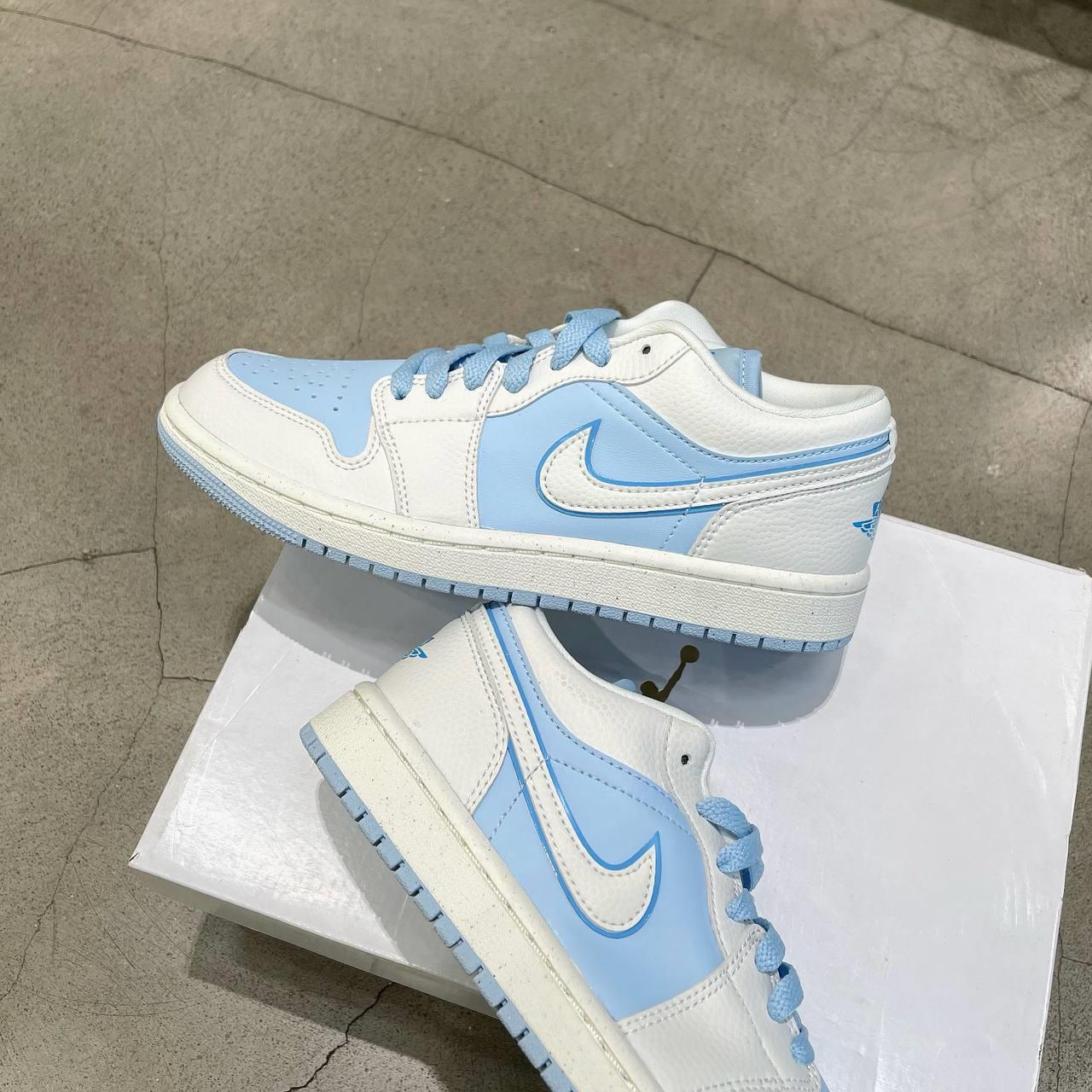 Minhshop.vn - Giày Nike Air Jordan 1 Low SE Reverse Ice Blue