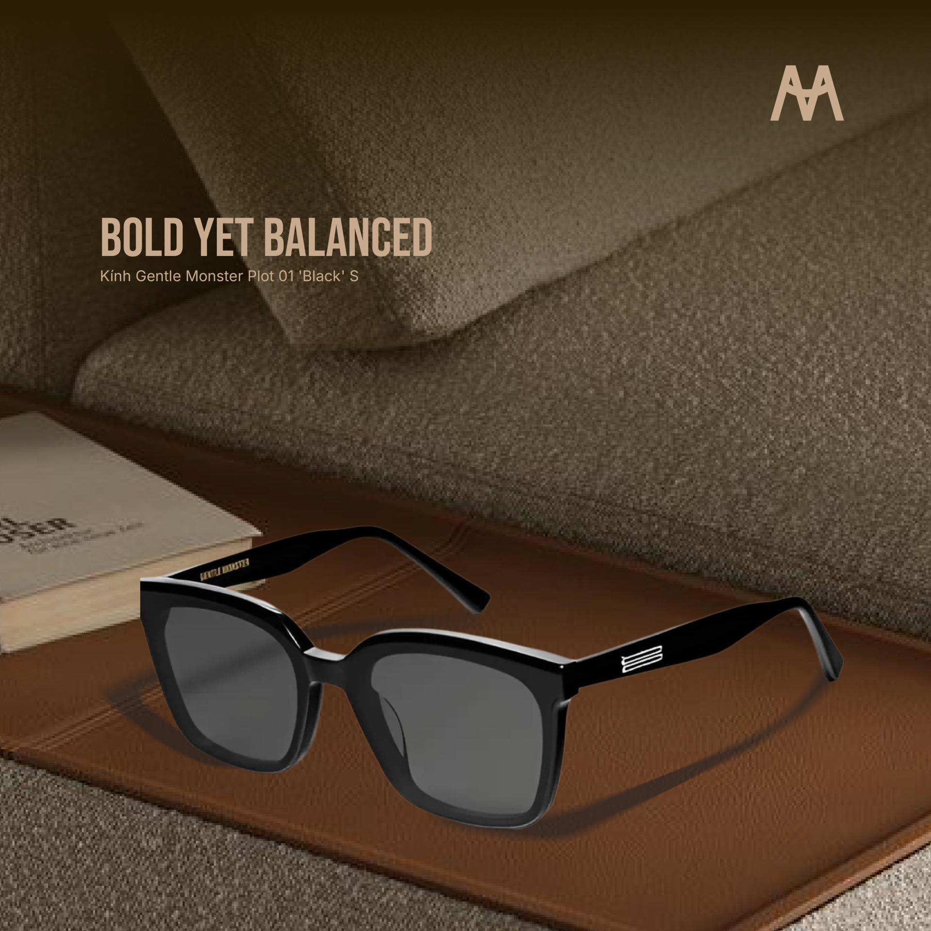 Minhshop.vn - Kính Gentle Monster Plot 01 'Black'