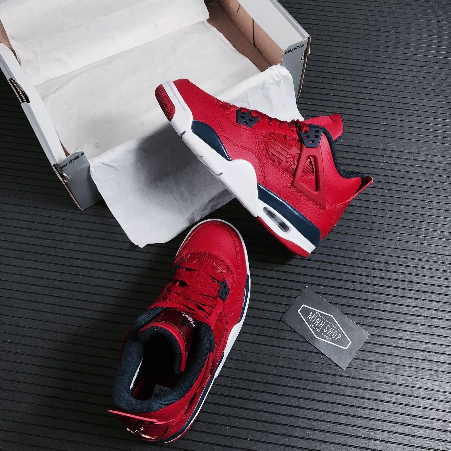 Minhshop.vn - GiÃ y Nike Air Jordan 4 Retro Fiba V ** [408452 617]