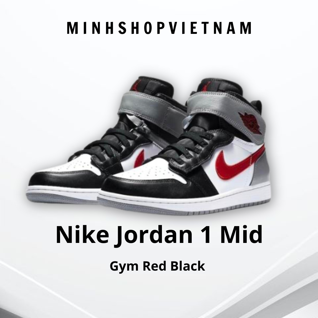 Minhshop.vn - Giày Nike Jordan 1 Hi Flyease Black Particle Grey