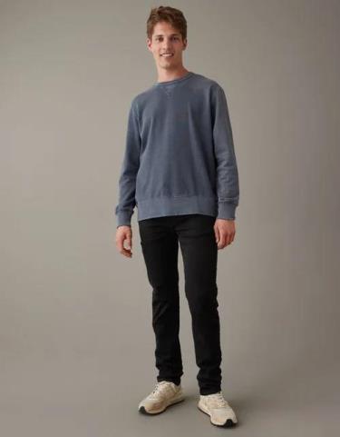 Quần Jeans Francis Mantini Stretch Regular Black (High Comfort) - DISCOUNT GIÁ 2.9 - Image 1