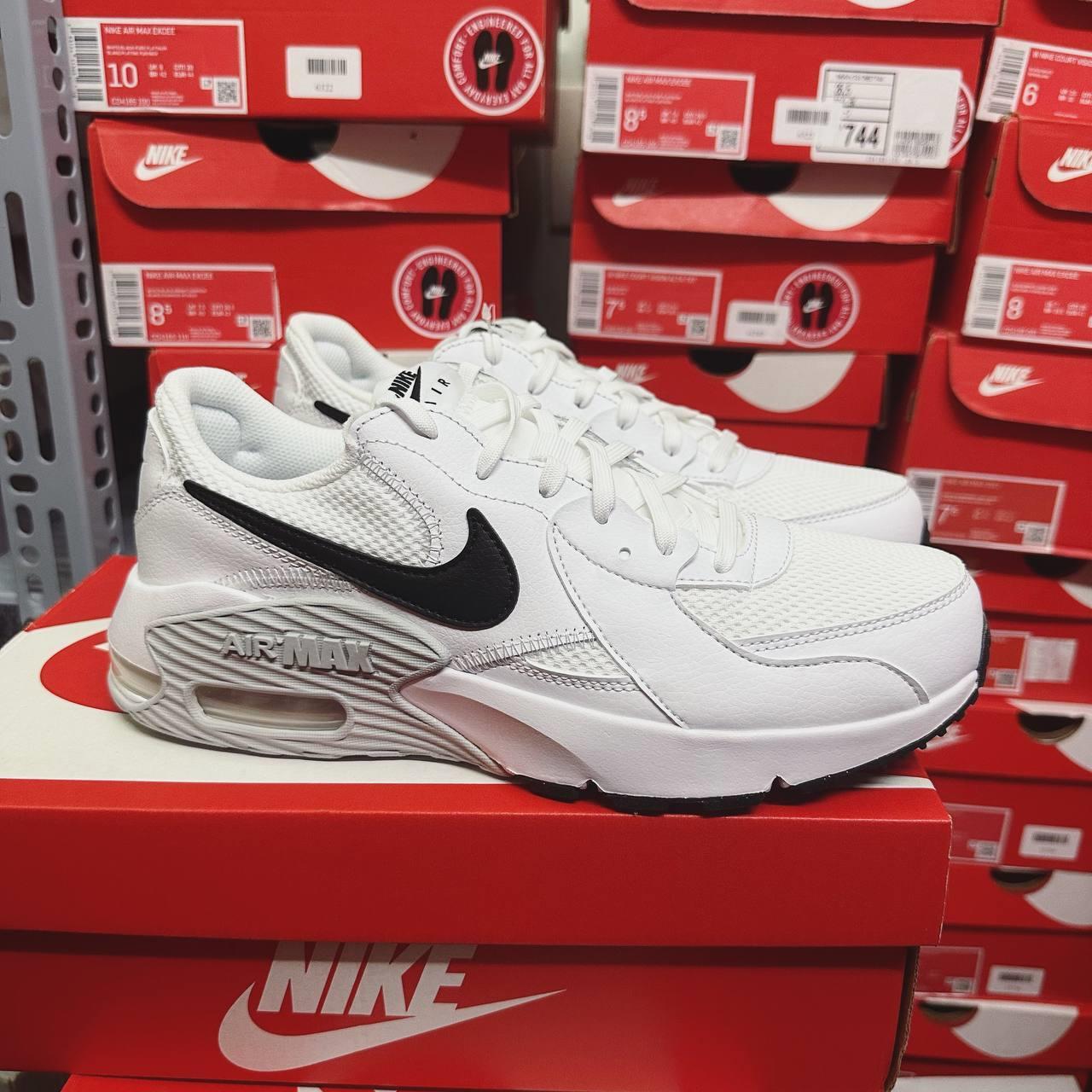 Minhshop.Vn - Giày Nike Air Max Excee White/Black ** [Cd4165 100] [O]