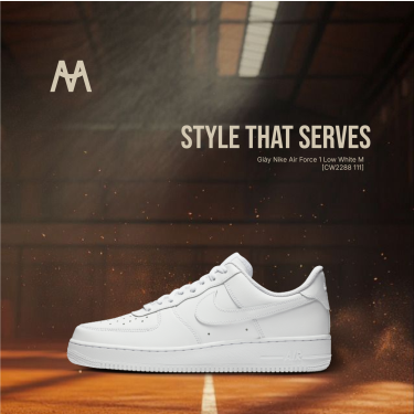 Giày Nike Air Force 1 Low White M [CW2288 111]