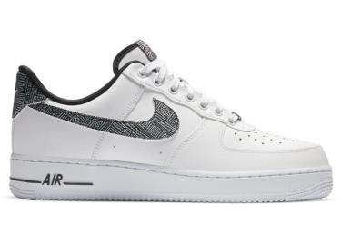 Hàng Chính Hãng Nike Air Force 1 '07 White Metallic Silver 2020** V