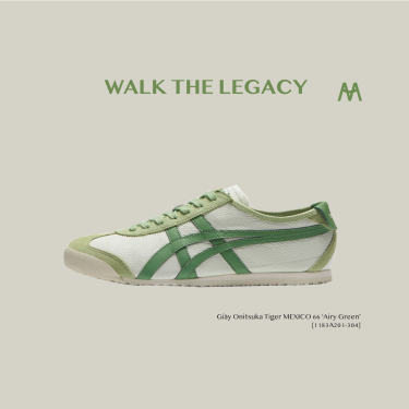 Giày Onitsuka Tiger MEXICO 66  ‘Airy Green’ [1183A201-304]