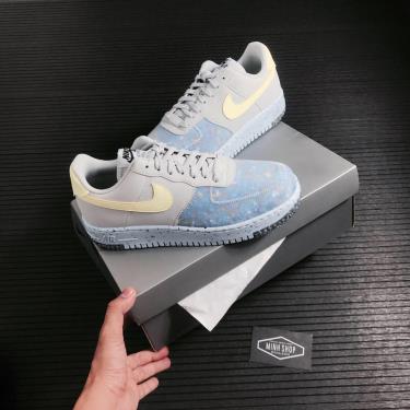 Giày Nike Air Force 1 Crater Pure Platinum Barely Volt **[CT1986 001]