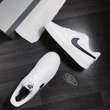 Hàng Chính Hãng Nike Court Vision Low White/Black LOGO 2021** CD5465 101 Hàng Chính Hãng Nike Court Vision Low White/Black LOGO 2021** CD5465 101