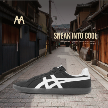 Giày Onitsuka Tiger DD Trainer 'Black White' [1183B479 001]