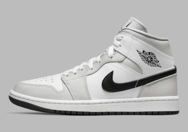 nike air jordan 1 retro mid smoke grey