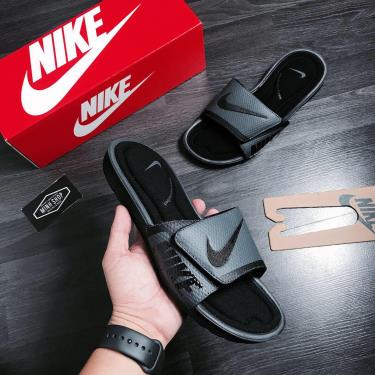 Hàng Chính Hãng Nike Solarsoft Comfort Slides Black Gray 2020**