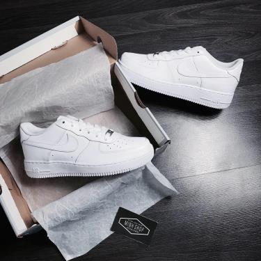 all white af1 low