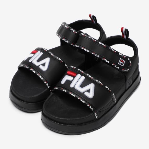 Minhshop.vn Gi y Sandal Fila Drifter Black LOGO 3sm01265 001