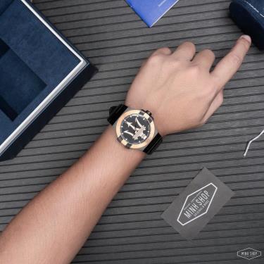 Đồng Hồ Maserati Potenza Quartz Black Dial Watch ** [R8851108032]
