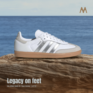 Giày ADIDAS SAMBA OG ''Silver Metallic'' [JI2725] - Image 1