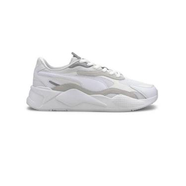 puma rsx white silver