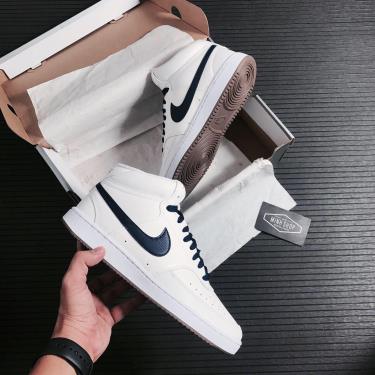 BEST SELLER  Hàng Chính Hãng Nike Court Vision Mid White/Blue 2020**