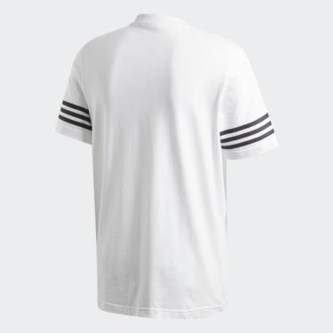 Hàng Chính Hãng Áo Thun Adidas Outline Tee  White/Black 2020**