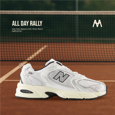 Giày New Balance 530 ‘Silver Black’ [MR530TA]