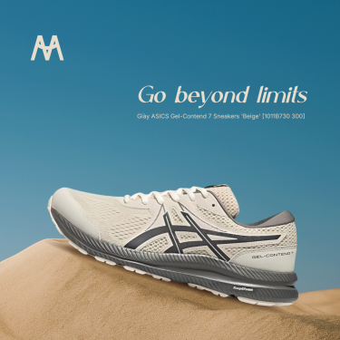 Giày ASICS Gel-Contend 7 Sneakers 'Beige' [1011B730 300] Training / Running - Image 1