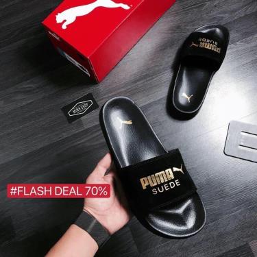FLASH EVENT 70% Hàng Chính Hãng Dép Puma Suede Leadcat Sandals Black 2021** flash-event-70-hang-chinh-hang-dep-puma-suede-leadcat-sandals-black-2021