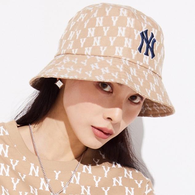 Minhshop.vn - Nón MLB Bucket Hat Monogram Classic New York Yankees