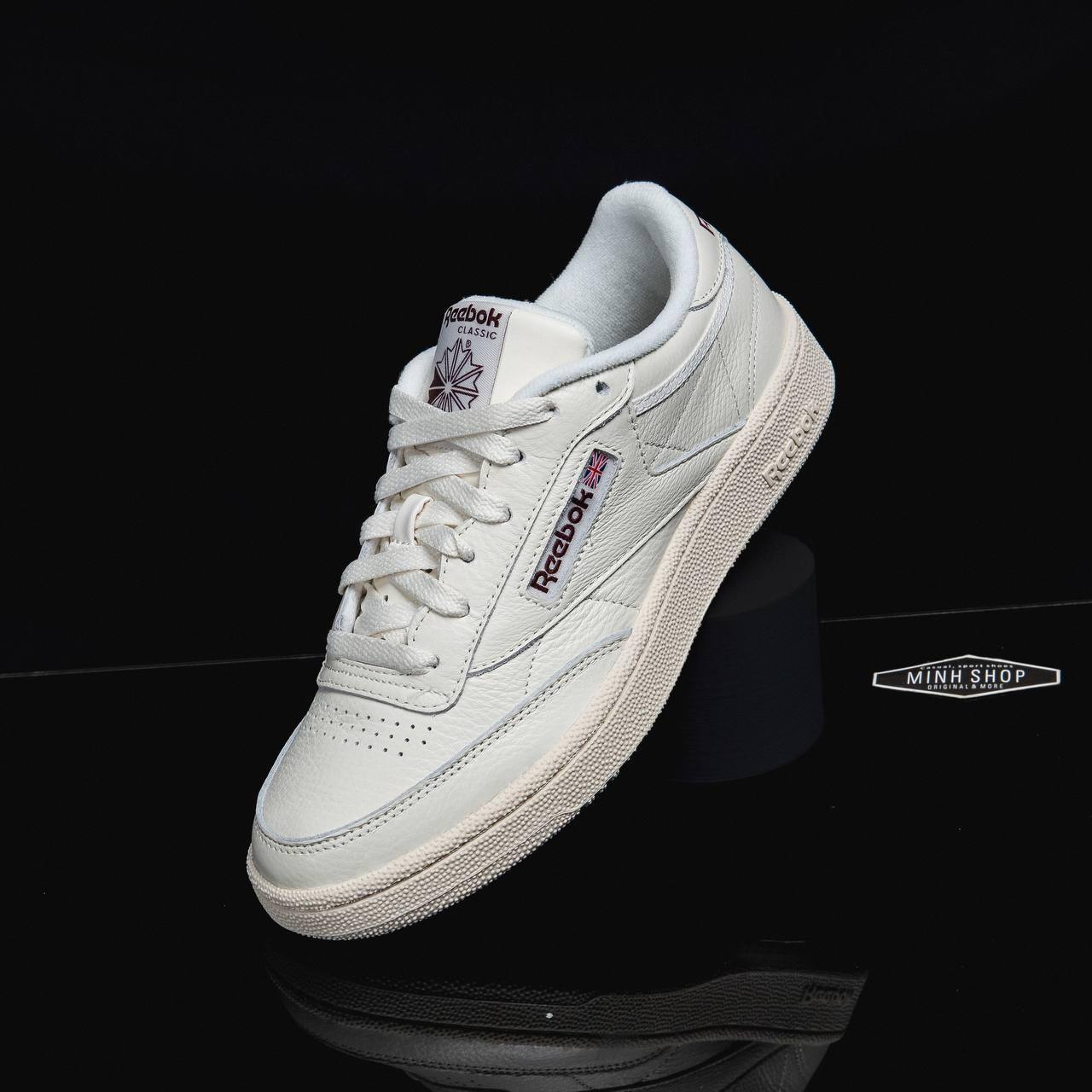  - Giày Reebok Club C 85 Vintage 'Chalk Maroon' [DV8812]