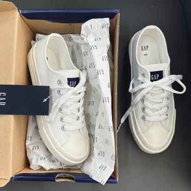 Giày Gap Classic Canvas Sneaker White giay-gap-classic-canvas-sneaker-white