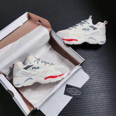 SALE T3 ⬇️⬇️ Giày Fila Ray Tracer Begie Orange ** [1RM01153-928] ÁP DỤNG CK