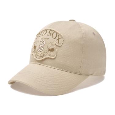 Nón MLB Varsity Vintage Street Structured Ball Cap Boston Red Sox ''Begie' [3ACPV045N 43SAS]] - Image 1