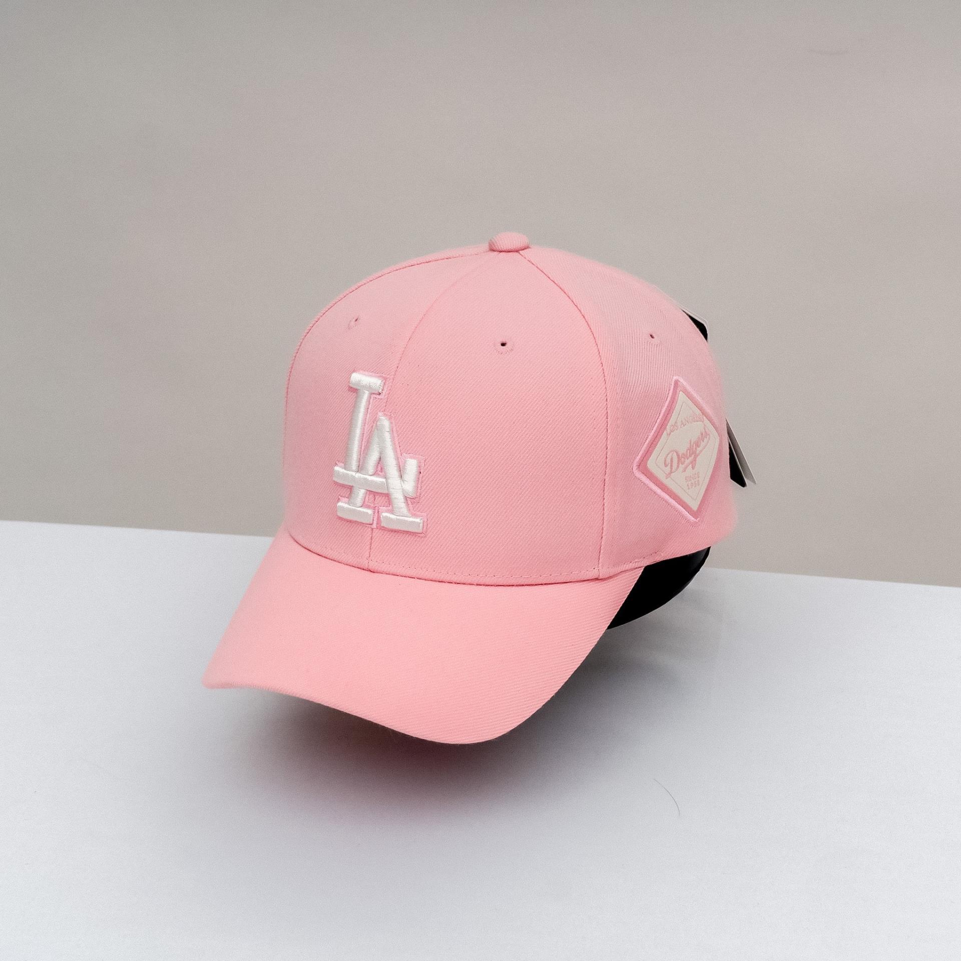 New Era Los Angeles Dodgers MLB Pink 9FIFTY Snapback Hat Finish Line
