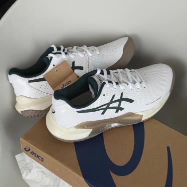Giày Asics GEL-CHALLENGER 14''White/Saxon Green'' [1041A405-104] Training / Pickleball / Tennis - Image 1