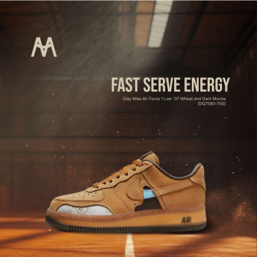 Giày Nike Air Force 1 Low '07 Wheat and Dark Mocha [DQ7580-700]