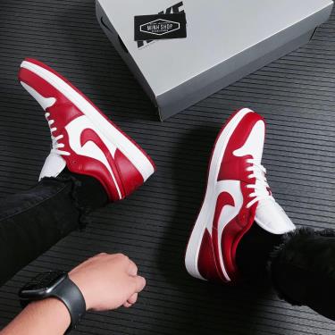 -1XXXK SALE OFF Giày Nike Jordan 1 Low Gym Red White V ** [553558 611]