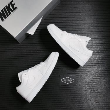 📤 HOT 📤 Hàng Chính Hãng Nike Air Jordan 1 Low 'Triple White' 2021** AO9944 111 📤 HOT 📤 Hàng Chính Hãng Nike Air Jordan 1 Low 'Triple White' 2021** AO9944 111