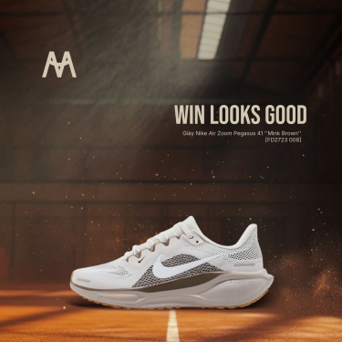 Giày Nike Air Zoom Pegasus 41 ''Mink Brown'' [FD2723 008] - Image 1