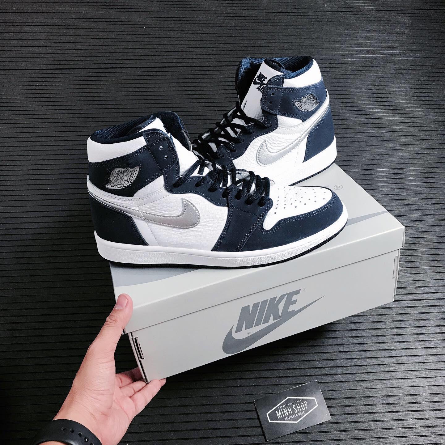 Giày Nike Air Jordan Retro High COJP Midnight Navy [DC1788  100]
