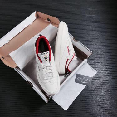 SALE T3 ⬇️⬇️ Giày Reebok Club C 85 White/Red [FX3358] áp dụng chuyển khoản