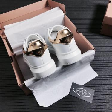 Giày Domba White/Gold Metallic ** [H-9117]