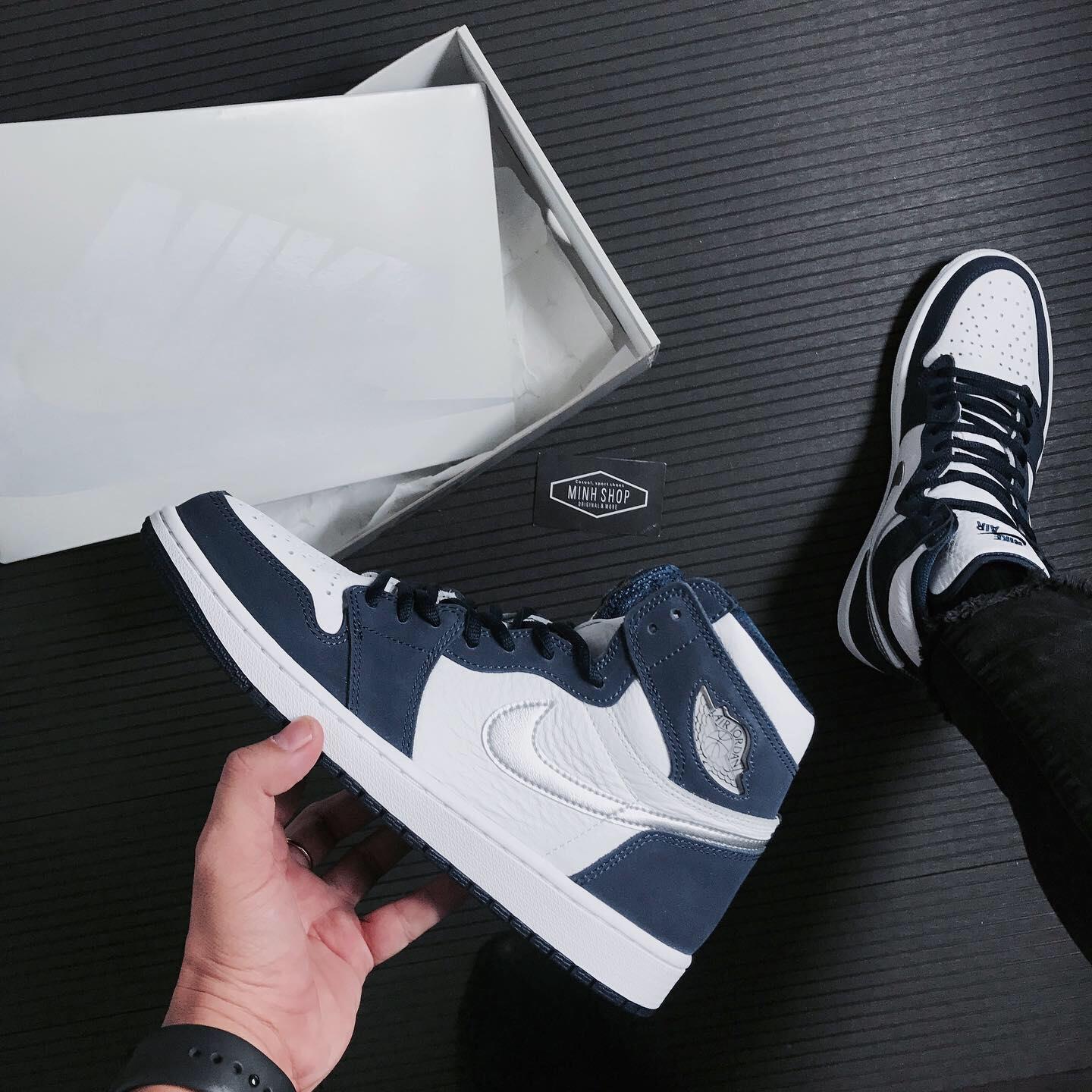 Giày Air Jordan 1 Retro High Midnight Navy (2020) - sku: DC1788-100 | Shoe  Game Việt - Dịch vụ order uy tín nhất, chuyên nghiệp nhất