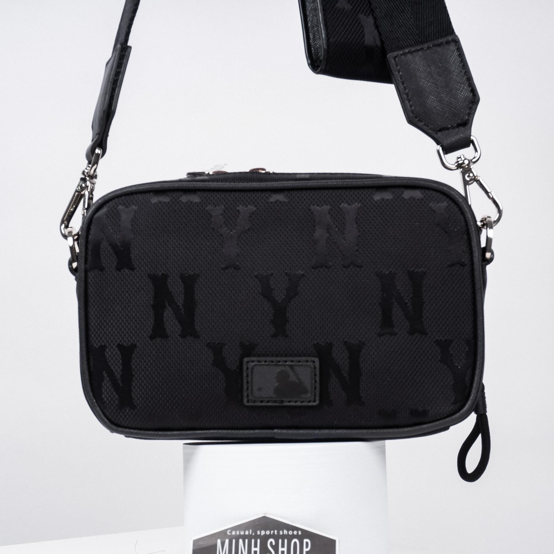  Túi MLB Monogram Nylon Jacquard Mini Crossbody Bag New York  Yankees [3acrs011n 50bks] [ O ]